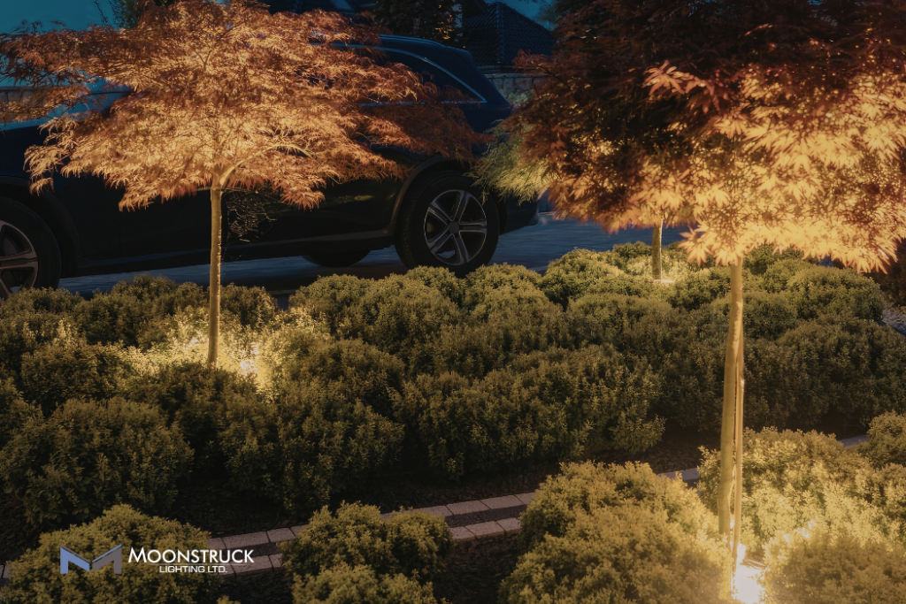 Spring Outdoor Lighting Design - Moonstruck Lighting Ltd.